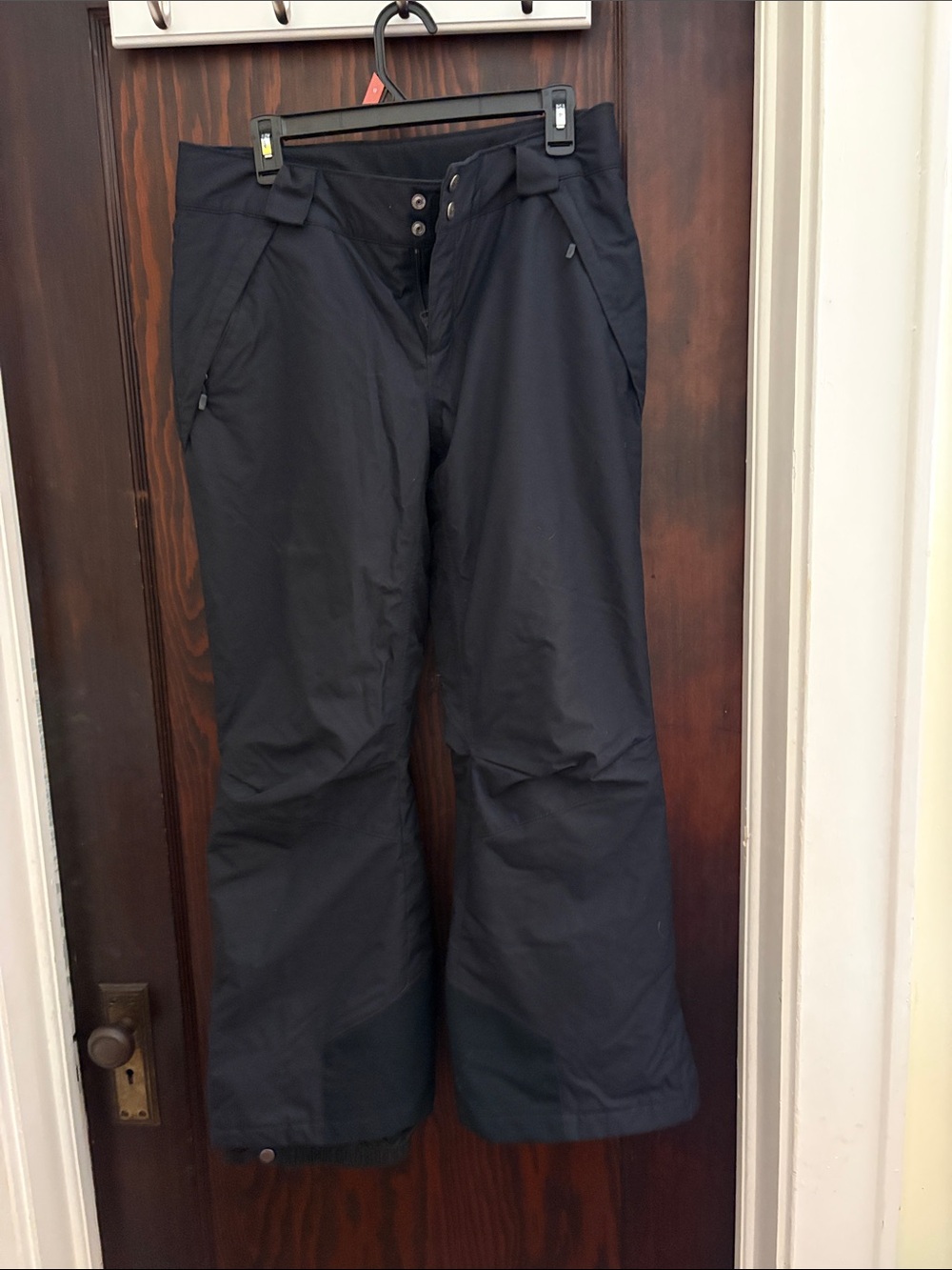 Columbia Black Ski Snow Pants - Men's Medium Short